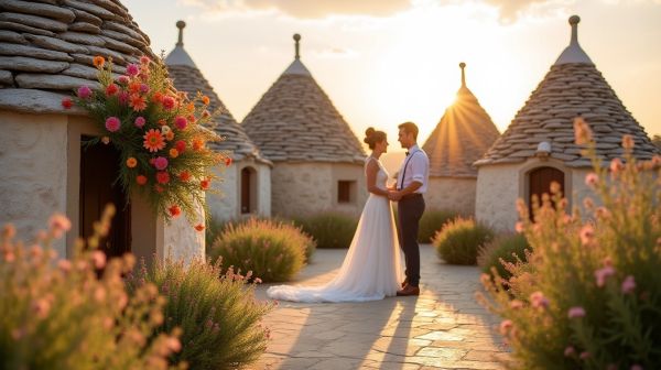 Organiser une cérémonie de mariage mémorable dans les trulli